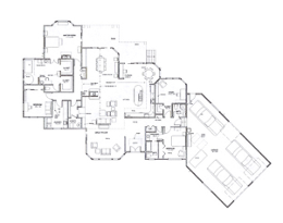 Aerial view of Cattran Residence Plans